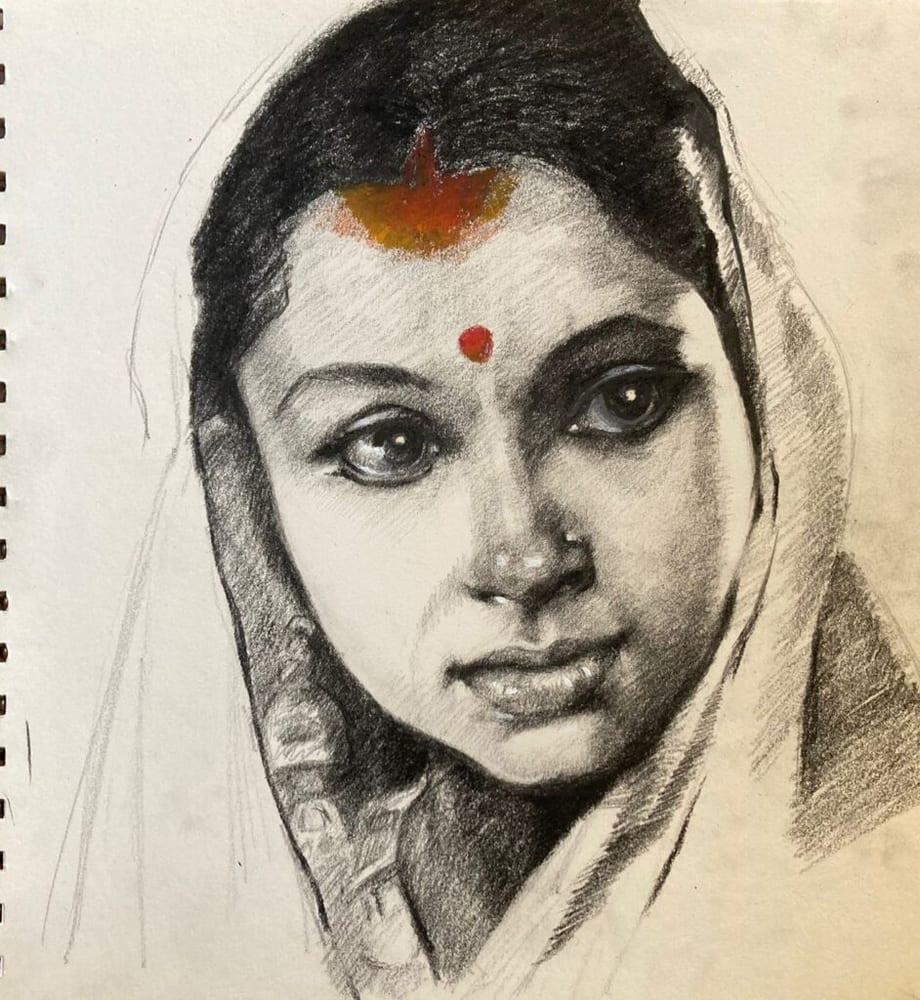 Quiet Reflection by Ranu Chakraborty
