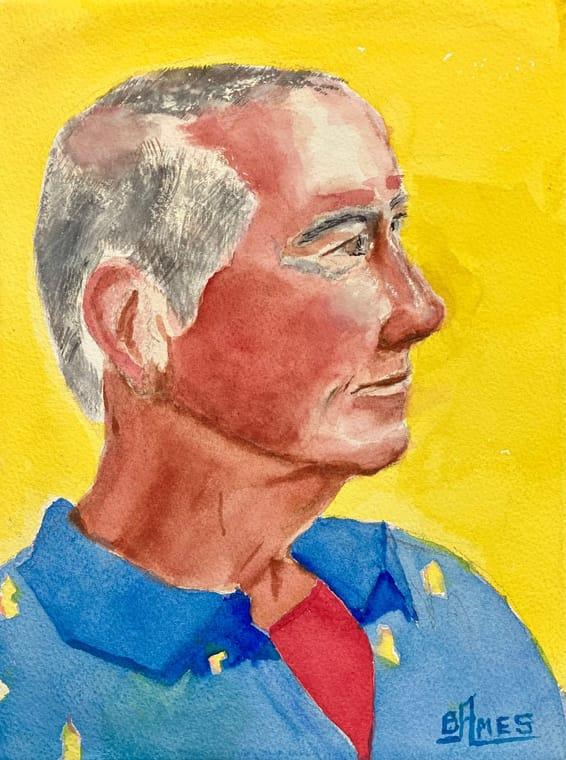 David Anderson, portrait by Bruce Ames