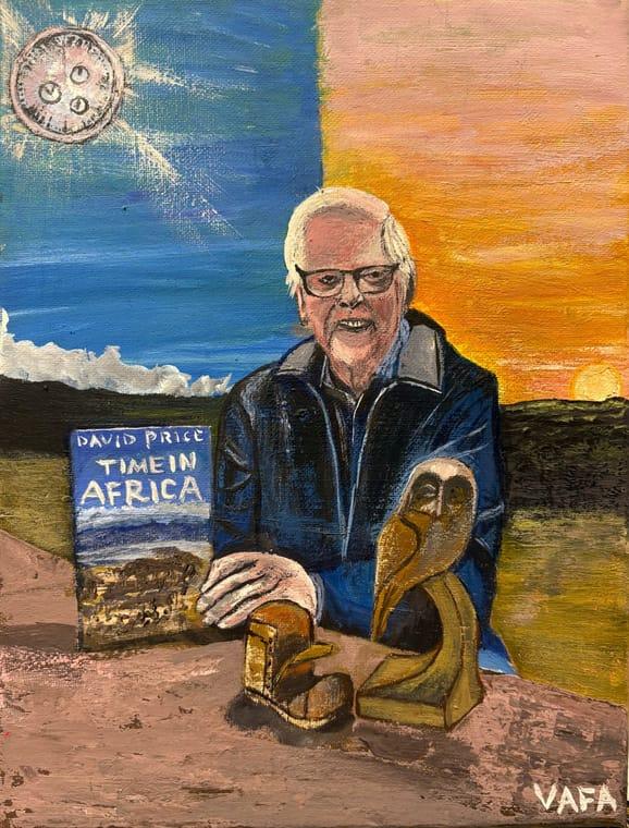 David Price, portrait by Vafa Ismailova