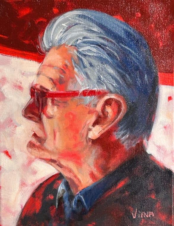 Larry Makutra, portrait by Viena Wroblewska