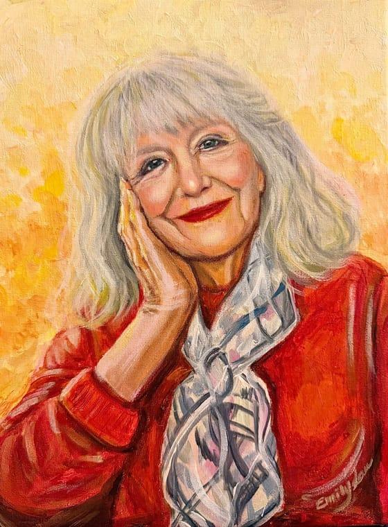 Loraine Wellman, portrait by Emily Lau