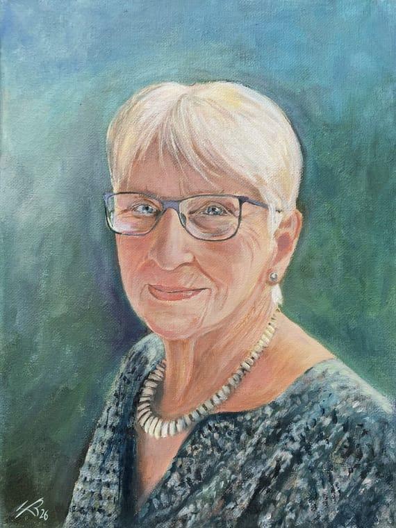 Margreth Fry, portrait by Yulia Radchenko