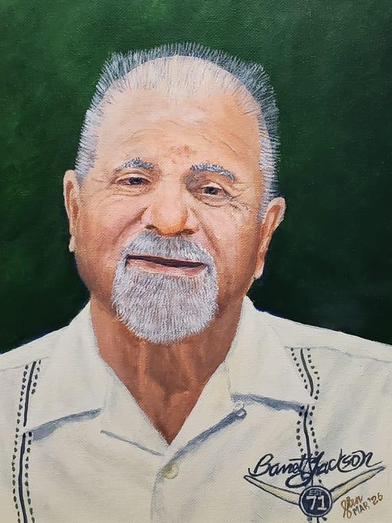 Powell Pavich, portrait by Glen Ingham