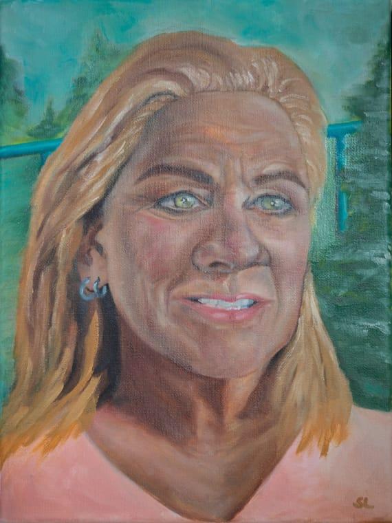 Terry Tinkley, portrait by Sherry Luo