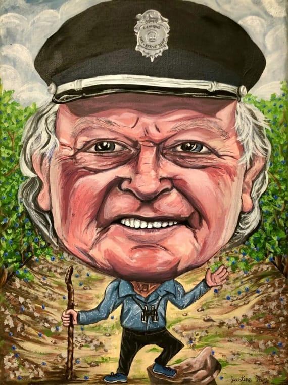 Walter Smallwood, portrait by Justine Vaz