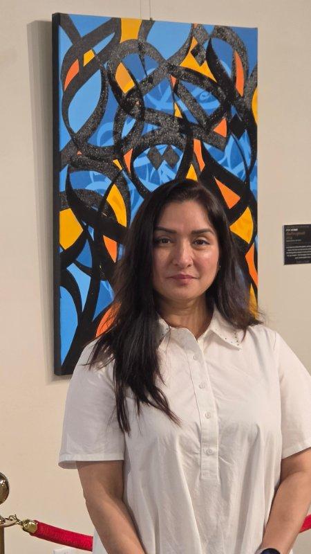 Nikhat Izhar Qureshi — Visual artist and Arabic calligrapher in Richmond